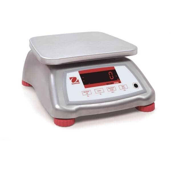 Ohaus Ohaus Valor 2000 Water Resistant Digital Scale 15lb x 0.002lb 7-1/2" x 9-1/2" Platform 30035441 - main